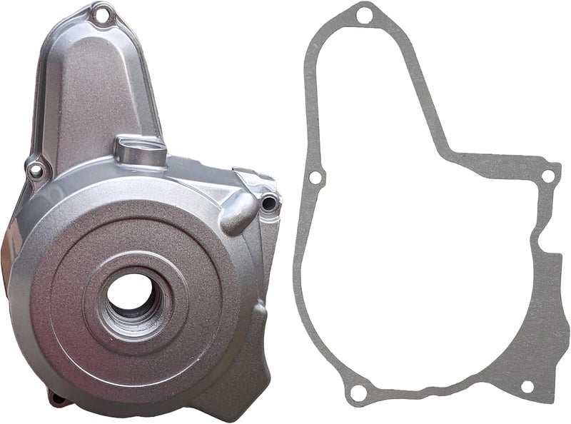 RedCap Left Side Stator Cover for 6-Coil Stator Engines Compatible with 50cc 70cc 90cc 100cc 110cc 125cc ATV Dirt Bike Go Kart Fits Lifan TaoTao Coolster Vitacci Apollo X-Pro (6 Coil Stator) - Image 1